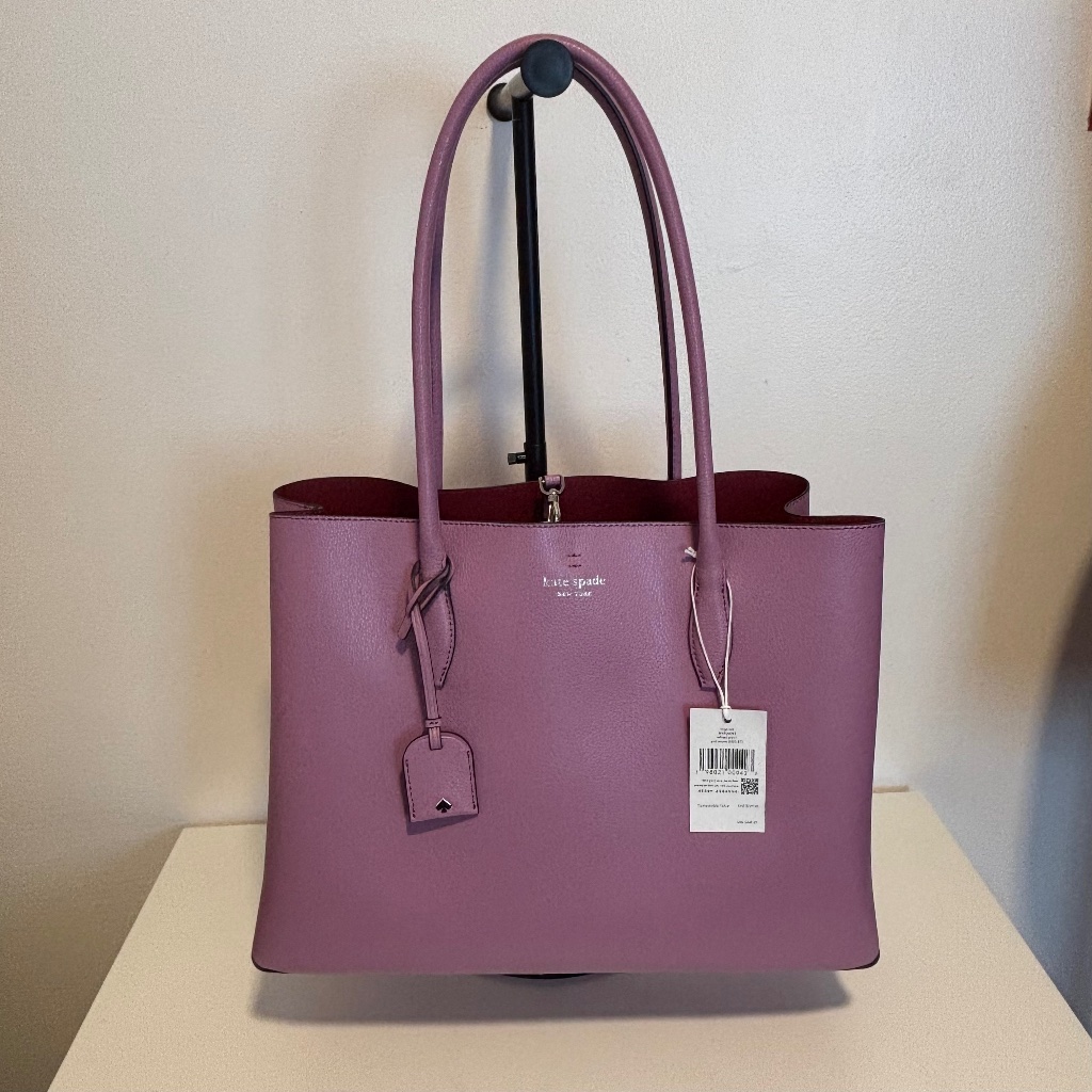 Kate Spade Eva Large Tote In Pink Mauve